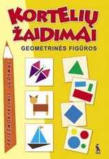 Kortelių žaidimai. Geometrinės figūros