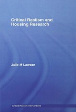 Critical Realism and Housing Research