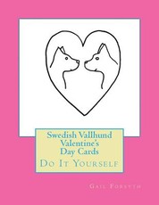 Swedish Vallhund Valentine's Day Cards