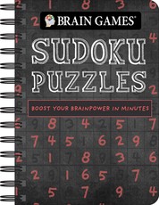 Brain Games - To Go - Sudoku Puzzles (Chalkboard)