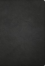 NASB Super Giant Print Reference Bible, Black Genuine Leather, Indexed