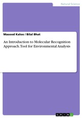 An Introduction to Molecular Recognition Approach. Tool for Environmental Analysis