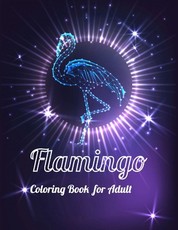 Flamingo Coloring Book for Adults
