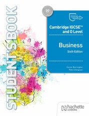 Cambridge IGCSE and O Level Business Sixth Edition