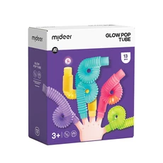 Šviečiančių vamzdelių žaidimo rinkinys „Glow Pop“, 13 vnt.