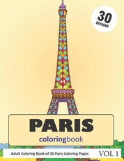 Paris Coloring Book