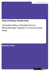 Normative Value of Footline Test in Physiotherapty Students. A Cross-Sectional Study
