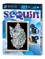 KITFIX DIY „Sequin Art“ mėlynasis rinkinys „Balta katė“