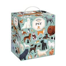 Puzzlove šunys 1000 detalių