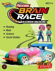 Hot Wheels Brain Race Preschool Workbook