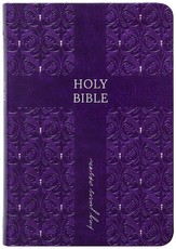 KJV Holy Bible Compact Amethyst