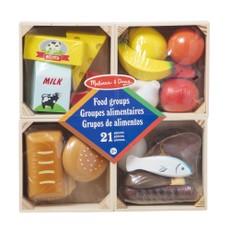 MELISSA & DOUG Rinkinys „Maisto produktų grupės“