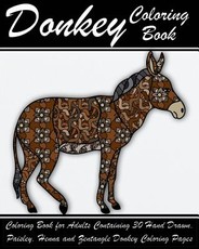 Donkey Coloring Book