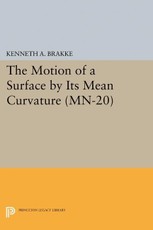 Motion of a Surface by Its Mean Curvature. (MN-20)