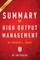 Summary of High Output Management