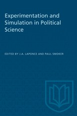 Experimentation and Simulation in Political Science