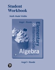 Student Workbook for Elementary and Intermediate Algebra for College Students