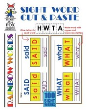 Sight Word Cut & Paste