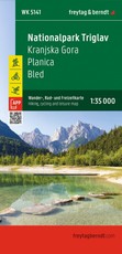 freytag & berndt Wanderkarte Nationalpark Triglav - Kranjska Gora - Planica - Bled 1:35.000