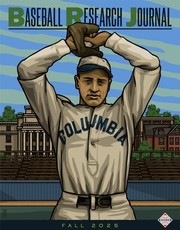 Baseball Research Journal (Brj), Volume 54 #2