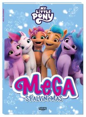 Mažieji poniai. Mega spalvinimas