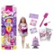 BARBIE PARTY UNBOXED REVEAL siurprizų rinkinys - šviesiaplaukė lėlė (JFG70)