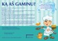Ką aš gaminu? Ugdomasis loto žaidimas 2-7 metų vaikams