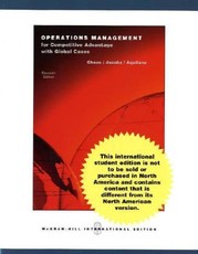 Operations Management for Competitive Advantage