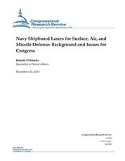 Navy Shipboard Lasers for Surface, Air, and Missile Defense