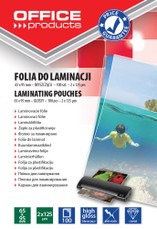 Laminavimo vokeliai, folija 65x95mm 2x125mic 100vnt