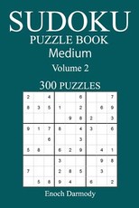 300 Medium Sudoku Puzzle Book