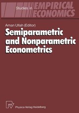Semiparametric and Nonparametric Econometrics