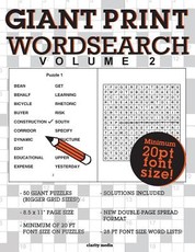 Giant Print Wordsearch Volume 2