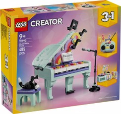 LEGO CREATOR 31392 Muzikinė dekoracija – pianinas