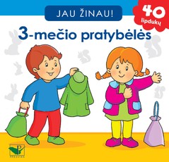 Jau žinau. 3-mečio pratybėlės. 40 lipdukų