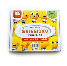 Šviesiuko emocijos: jausk, atpažink, išreikšk