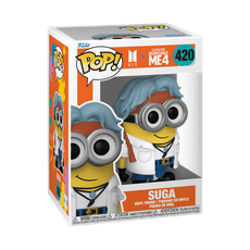 FUNKO POP! Vinilinė figūrėlė: BTS x Despicable Me 4 - Suga FUNKO POP! Vinilinė figūrėlė: BTS x Despicable Me 4 - Suga