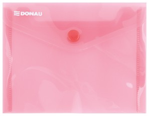 Aplankas-vokelis su spaustuku A6 raudonas