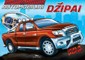 Džipai. Automobiliai. Lipink ir spalvink