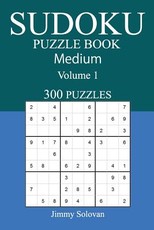300 Medium Sudoku Puzzle Book
