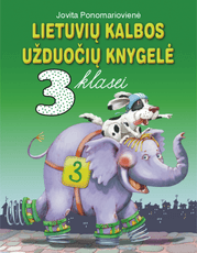 Lietuvių kalbos užduočių knygelė 3 klasei