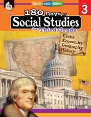 180 Days of Social Studies for Third Grade