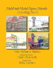 NadaDada Motel Reno, Nevada Coloring Book