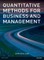 Quantitative Methods for Business and Management
