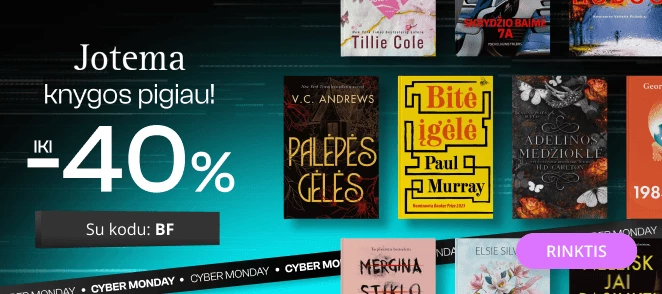 Leidyklos JOTEMA knygoms iki -40% extra nuolaidos!