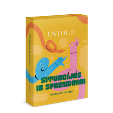Pokalbių kortelės UNTOLD: SITUACIJOS IR SPRENDIMAI