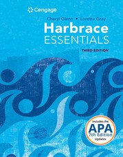 Harbrace Essentials (W/ Mla9e Updates)