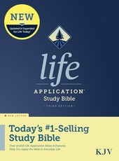 KJV Life Application Study Bible, Third Edition (Red Letter, Hardcover)