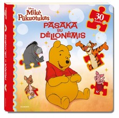Mikė Pūkuotukas. Pasaka su dėlionėmis