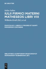 Matheseos, Vol. I